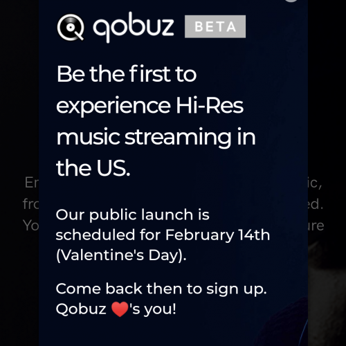 Qobuz, Hi-Res Streaming Service, Schedules U.S. Public Launch for Valentine’s Day