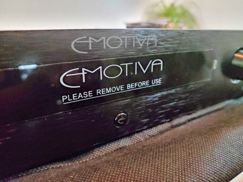 EMOTIVA BasX TA-100 Integrated Amplifier/Tuner In The House!