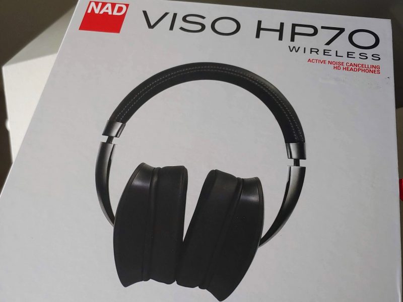 NAD VISO HP70 Wireless Noise Cancelling Headphone In The House-First Impressions And Unboxing Pics!