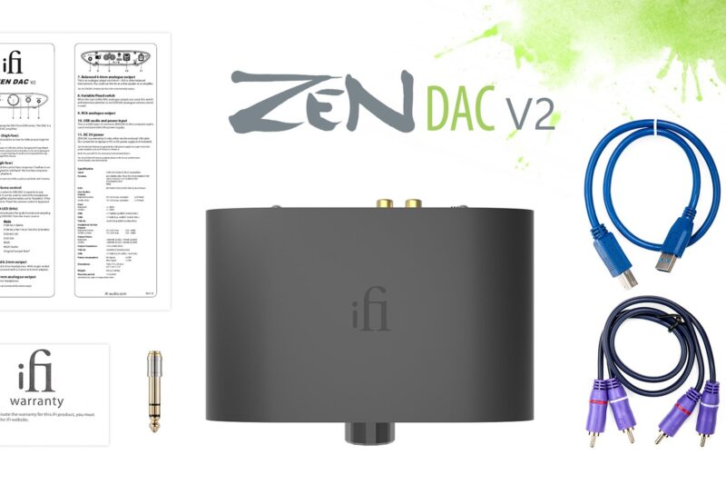 iFi Audio Unveils New And Improved ZEN DAC V2 DAC Amp, Available In May