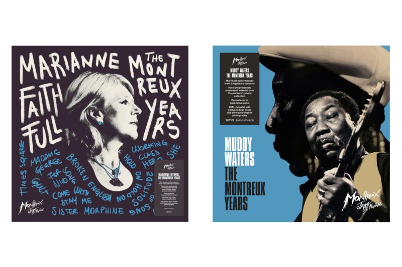 Montreux Jazz Festival, MQA, & BMG Announce Two Compelling High-Res Live Recordings From Marianne Faithfull and Muddy Waters