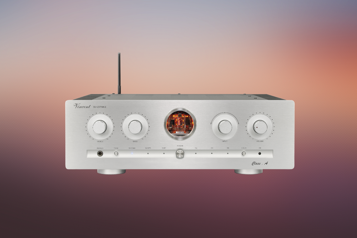 Now With Wireless! Vincent Audio Intros Their Latest Hybrid Tube Integrated Amplifier, The  SV-237MK II