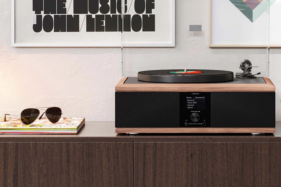 Check Out Andover Audio’s Latest All-In-One Turntable System, The Eye-Opening	 Andover-One “E”